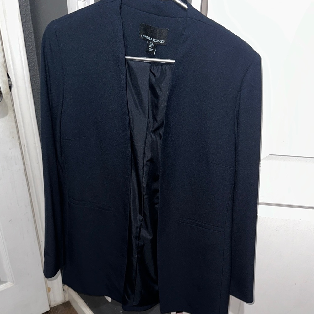 Cynthia Rowley Navy Blazer